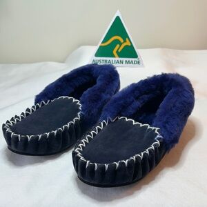 Moccasin Sheepskin Slippers